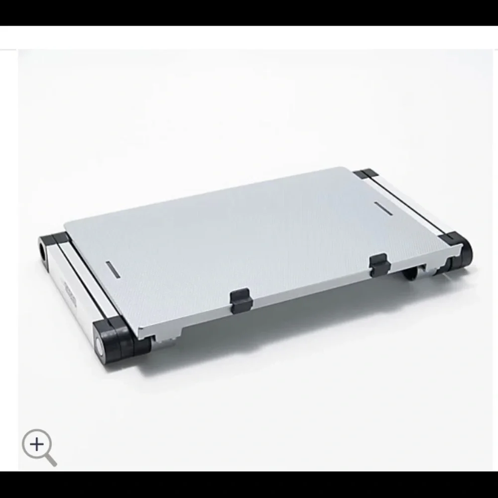 WorkEZ Best Adjustable Laptop Stand Lap Desk for be, couch w. mouse pad - Picture 4 of 8